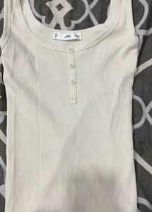 Mango Beige Tee