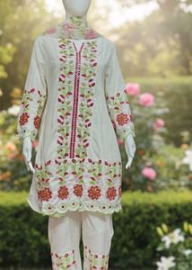 Elegant Embroidered Kurta Set