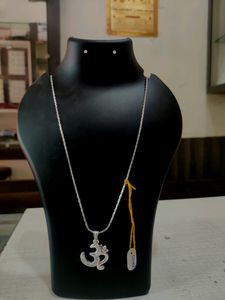 Pure Silver Chain+🕉️Pandel 💯😍😍