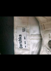 Beige Denim Jeans