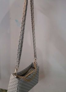 Classy MK Print Blue Sling Bag