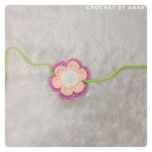 Crochet Handmade Rakhi For Gift