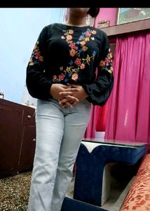 Embroidered Top