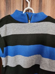 Striped Pullover Sweater