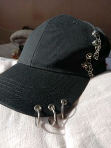 Hip Hop Adjustable Chain Ring Baseball Cap
