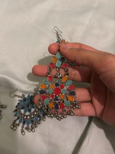 Colorful Statement Earrings