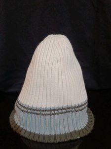 Striped Knit Beanie