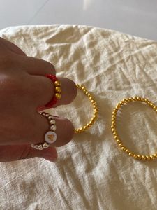 Combo Of 3 Bracelets And 2 Rings