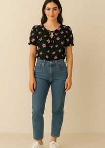 Floral Print Top