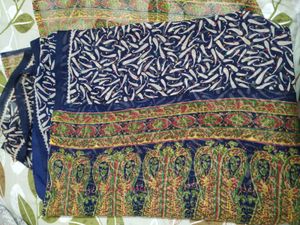 Chiffon Multicolor Saree
