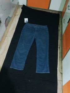 Blue Denim Bootcut Jeans