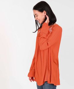 Cute Rust Colour Tunic From Marks And Spencer