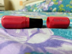 Peachy Pink Lipstick