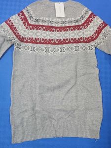 Patterned Knit Sweater