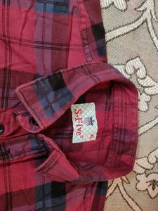 Red Plaid Flannel Shirt