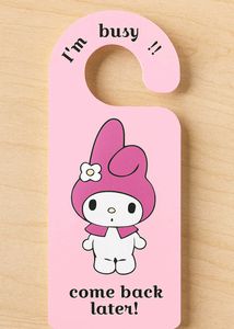 Cute Do Not Disturb Door Tag – My Melody Edition🥰