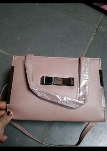 Chic Handbag with Bow Detail