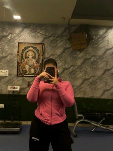 Nike Pink Jacket Gym Wear