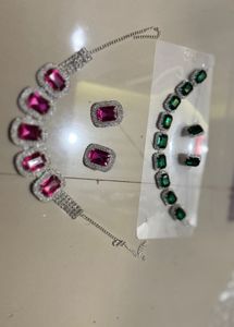 2 high quality diamond necklaces✨