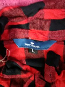 Black and Red  Shirt