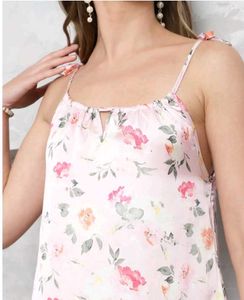 Floral Print Slip Dress