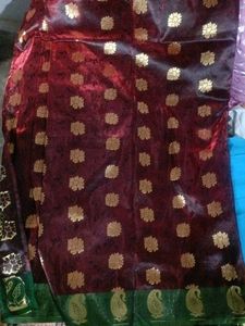 Elegant Green Saree