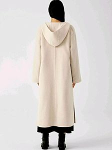 Hooded Long Overcoat