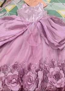 Sparkly Flower Girl Dress