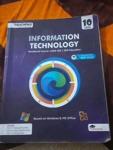 Class 10 IT Textbook: CODE 402