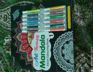 Mandala Art Colouring Book
