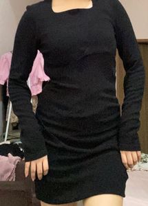 Black Bodycon Mini Dress