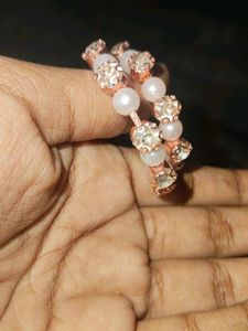 Pearl &amp; Crystal earrings