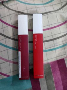 Maybelline Matte Ink Lipsticks combo