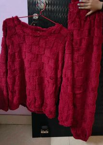Red Co Ord Set