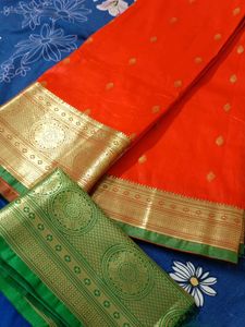 Beautiful Partwear Rich Pallu saree With Blouse Pi