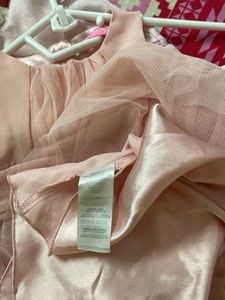 Pink Tulle Flower Girl Dress