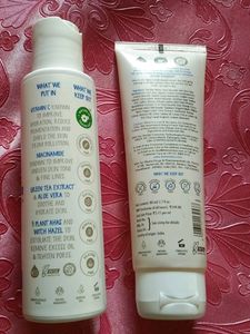 Natural Vitamin C Face Toner &amp; Natural Vitamin C Face Wash.