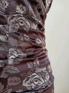 Brown y2k Dress