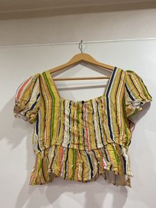 Trendy Crop Top In Very Good Condition