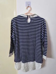Striped Long Sleeve Top