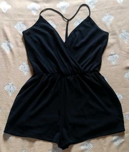 Sage 🖤 Backless Cami Romper
