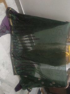 Bright Colour Saree.