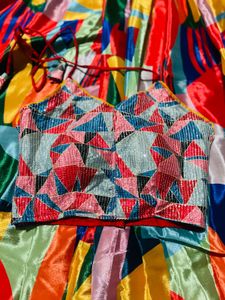 Colorful Lehenga Choli Set