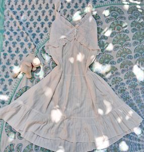 Coquette Core Cute Frock Dress🎀🌟