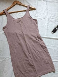 Forever 21 Grey Lavender Bodycon Dress