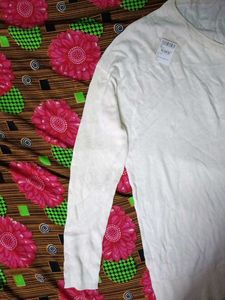 White Long Sleeve Top