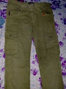 Olive Green Cargo Pants
