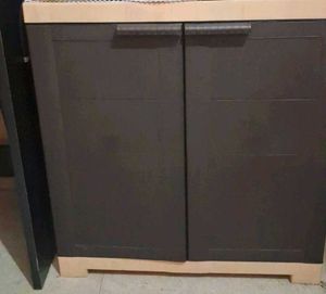 Brown Storage Cabinet