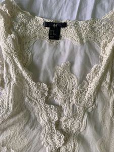 H&amp;M Lace Waistcoat