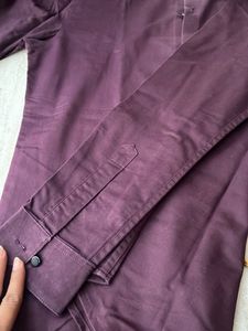 Burgundy Casual Shirt